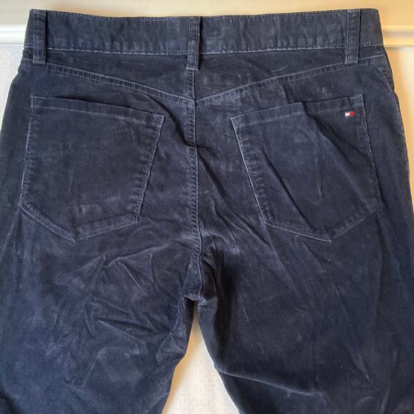 Tommy Hilfiger Men Pants Size 32/34 Blue Mid Rise Stretch Slim Straight Modern - Picture 10 of 11